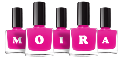 Moira nails logo