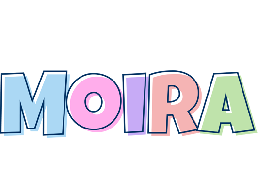 Moira pastel logo