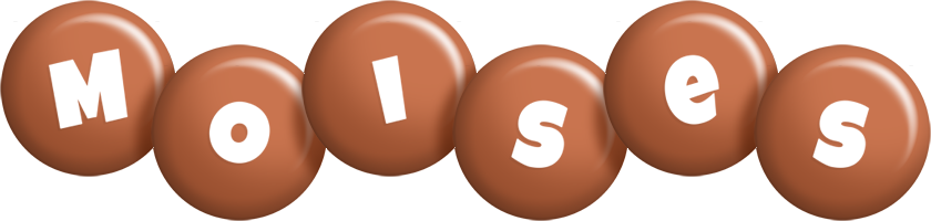 Moises candy-brown logo