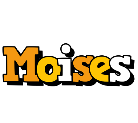 Moises cartoon logo