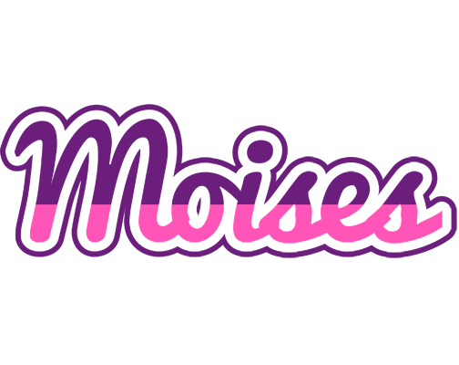 Moises cheerful logo