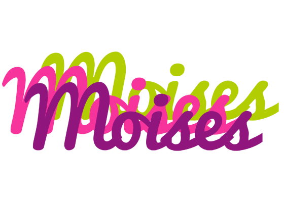Moises flowers logo