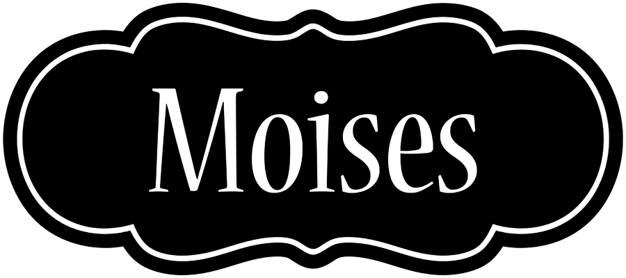 Moises welcome logo