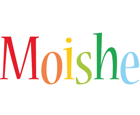 Moishe birthday logo