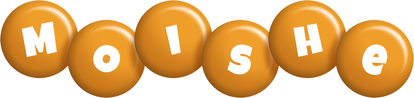 Moishe candy-orange logo
