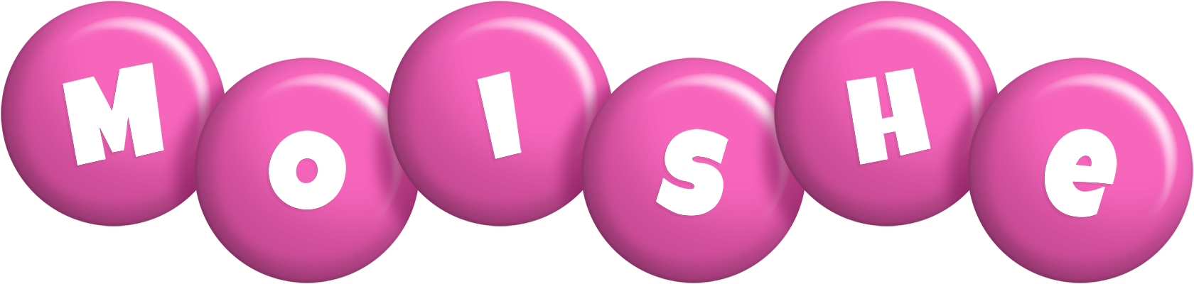 Moishe candy-pink logo