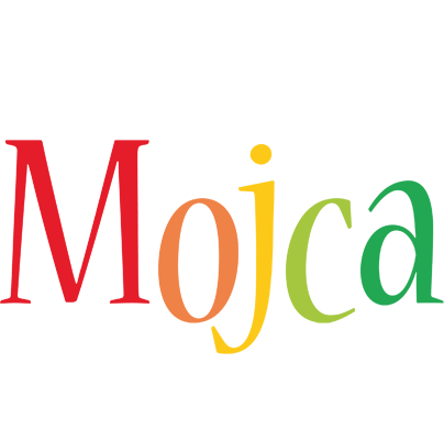 Mojca birthday logo