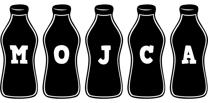 Mojca bottle logo