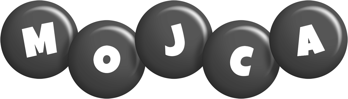 Mojca candy-black logo