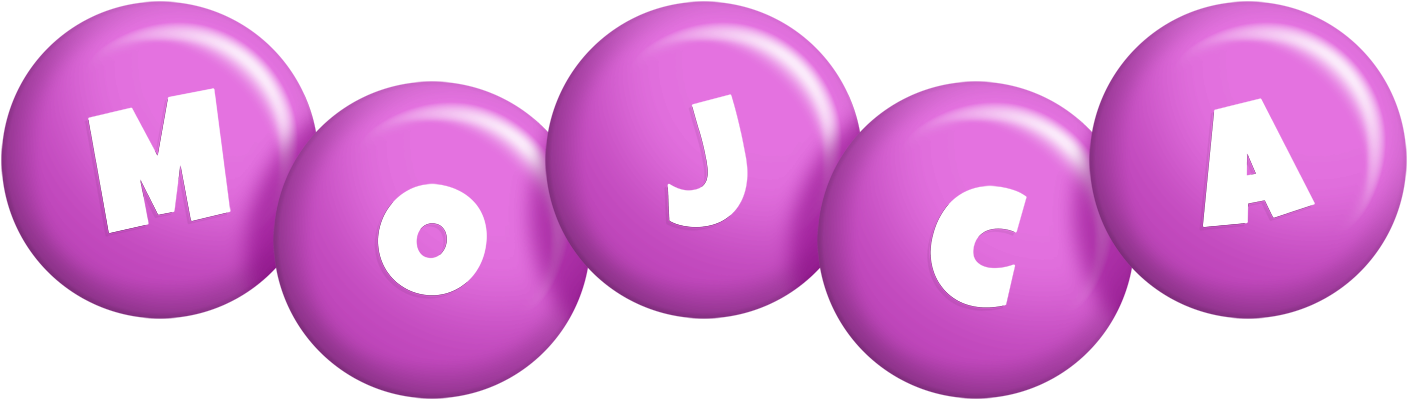 Mojca candy-purple logo
