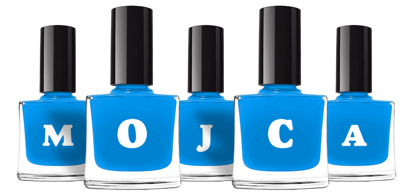 Mojca glossy logo