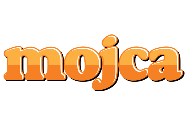 Mojca orange logo
