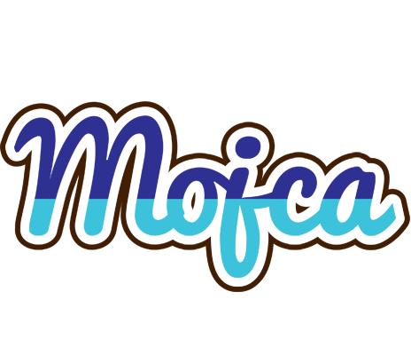 Mojca raining logo