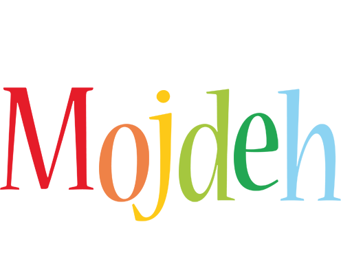 Mojdeh birthday logo