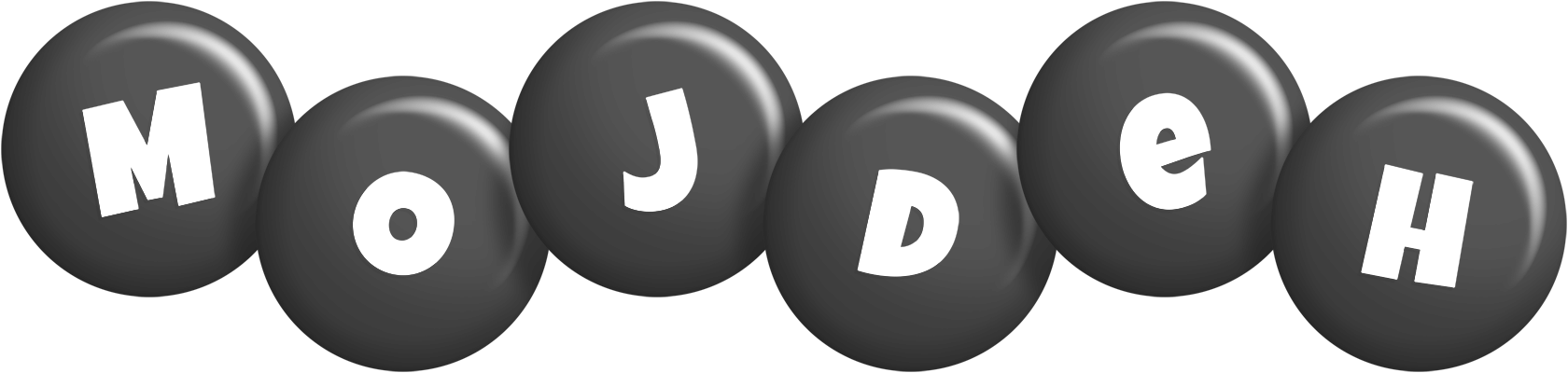 Mojdeh candy-black logo