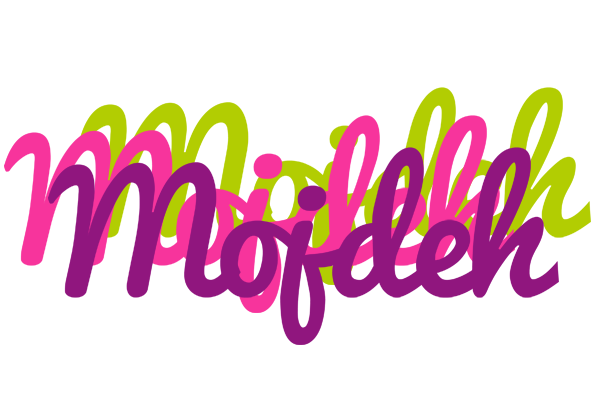 Mojdeh flowers logo