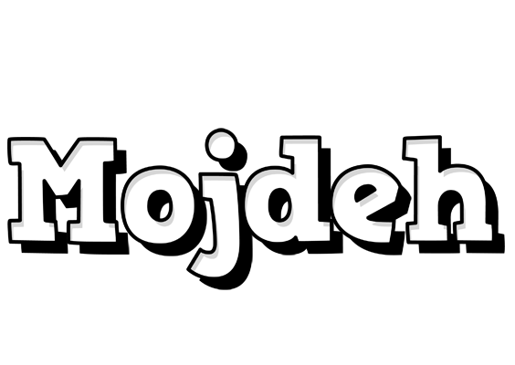 Mojdeh snowing logo