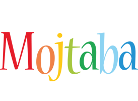 Mojtaba birthday logo