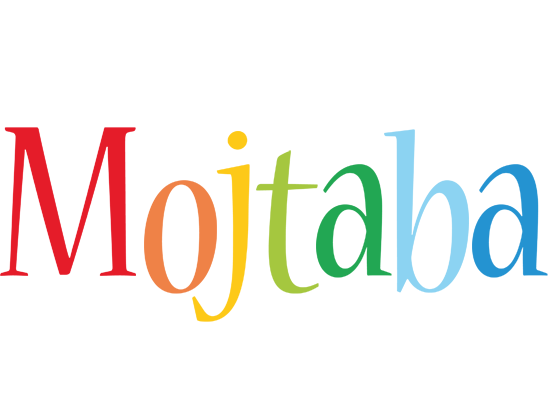 Mojtaba birthday logo