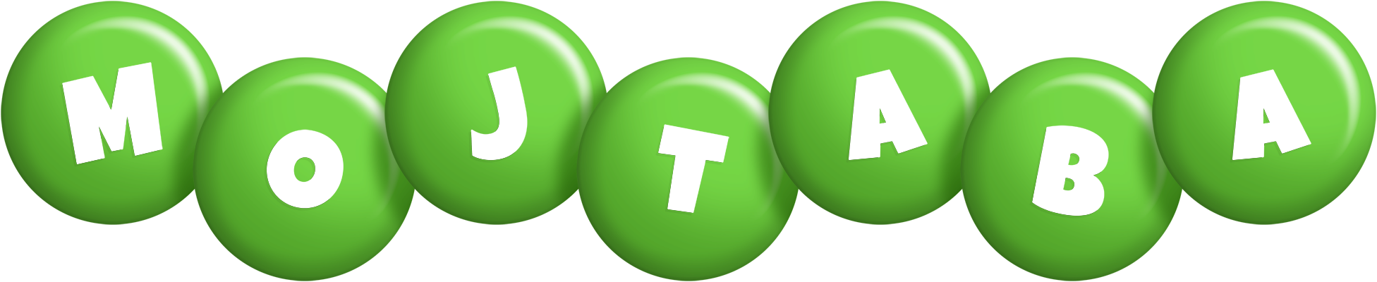 Mojtaba candy-green logo