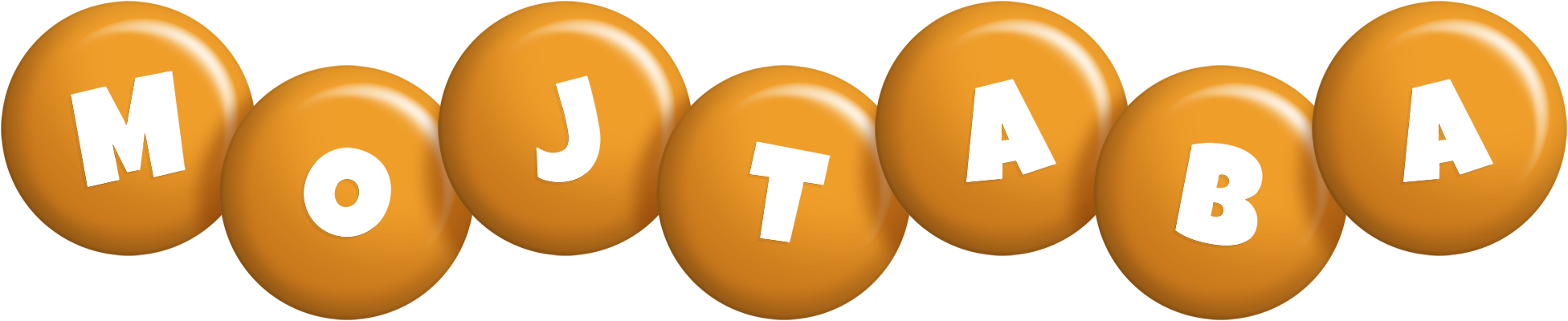 Mojtaba candy-orange logo