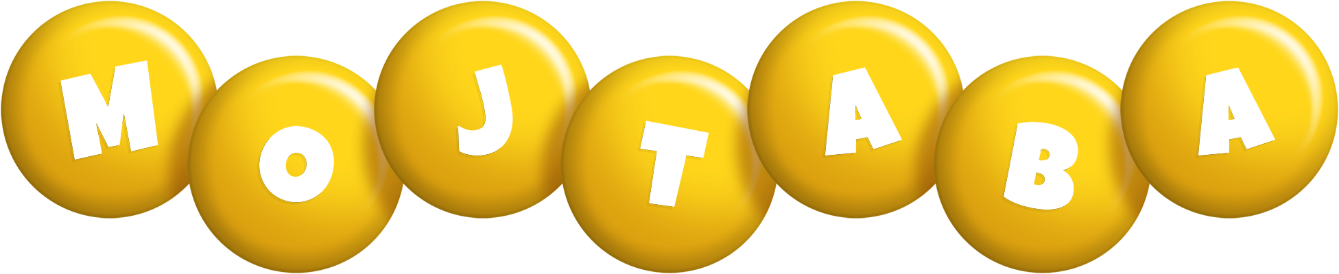 Mojtaba candy-yellow logo