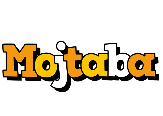 Mojtaba cartoon logo