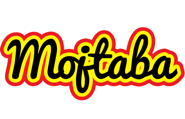 Mojtaba flaming logo