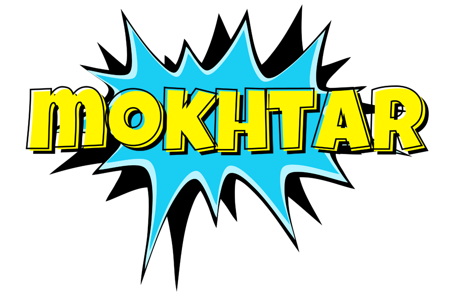 Mokhtar amazing logo