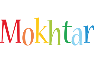 Mokhtar birthday logo