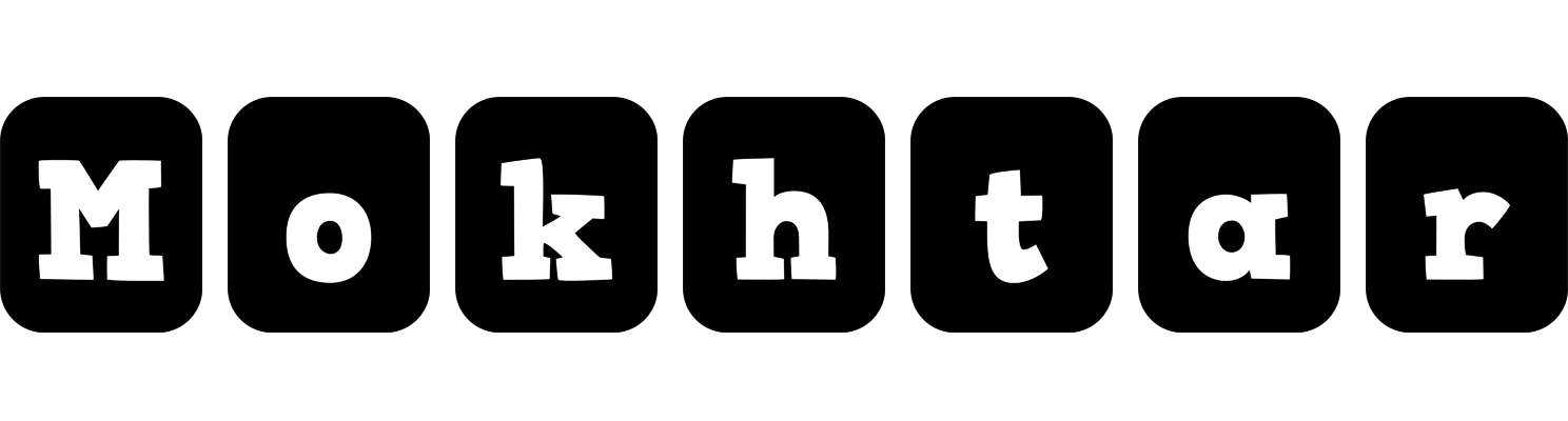 Mokhtar box logo