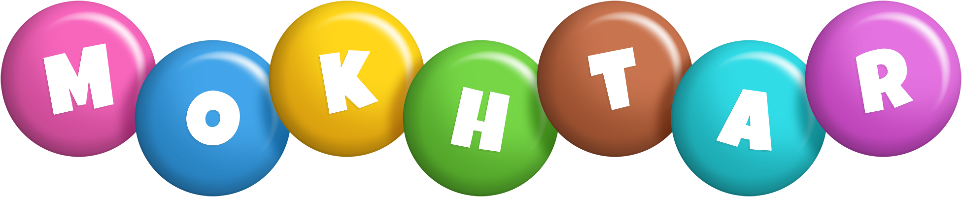Mokhtar candy logo