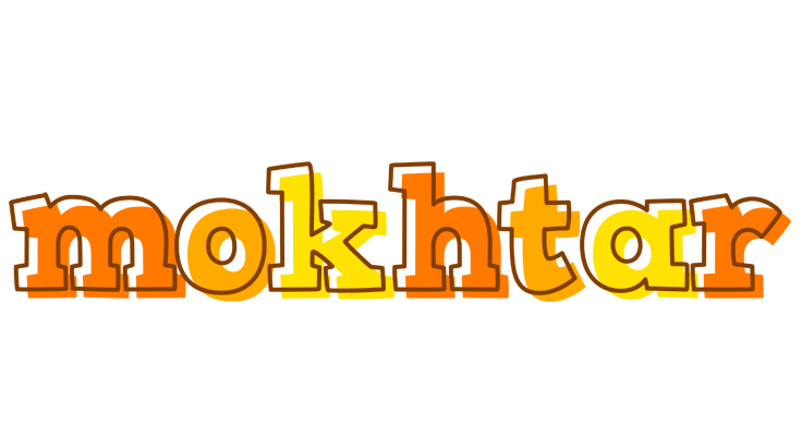 Mokhtar desert logo