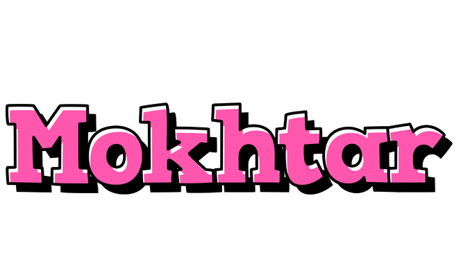 Mokhtar girlish logo