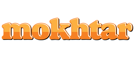 Mokhtar orange logo