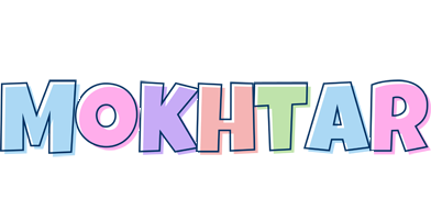 Mokhtar pastel logo