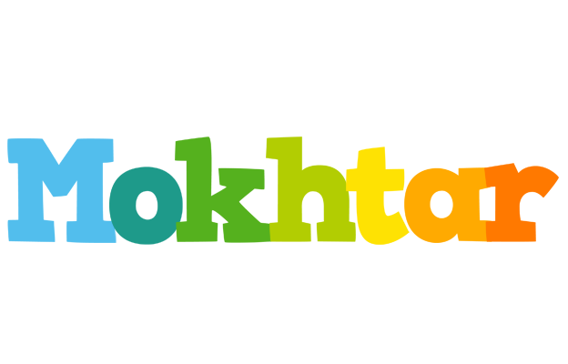 Mokhtar rainbows logo