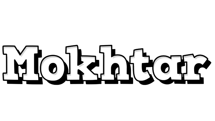 Mokhtar snowing logo