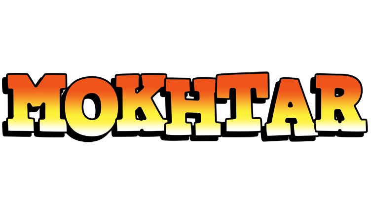 Mokhtar sunset logo