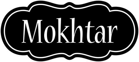 Mokhtar welcome logo