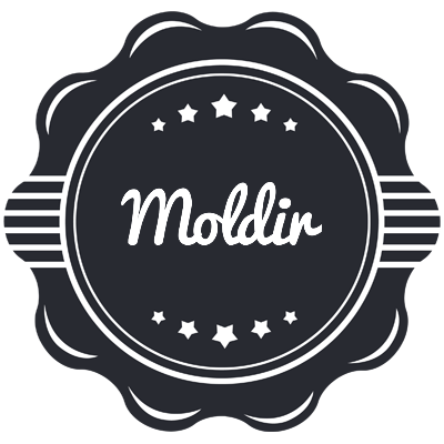 Moldir badge logo