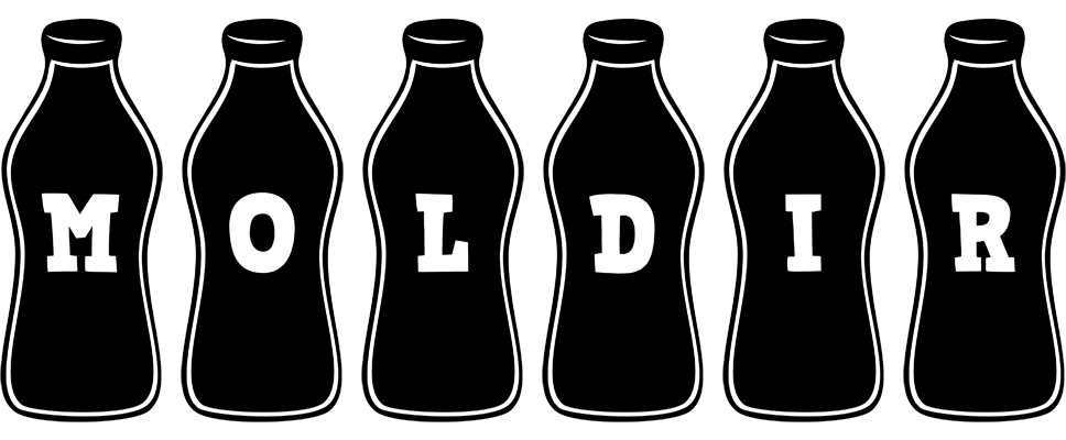 Moldir bottle logo
