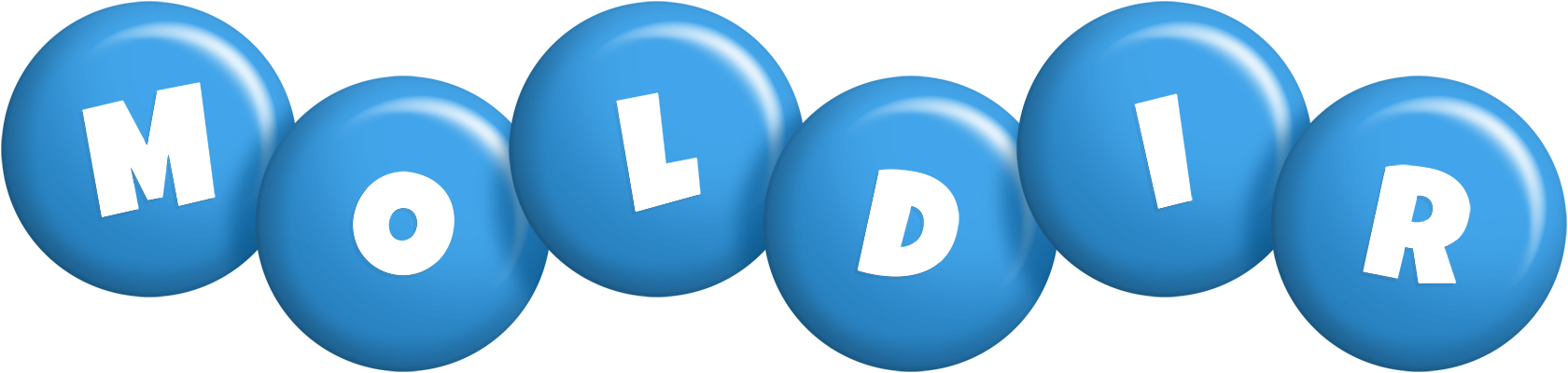 Moldir candy-blue logo