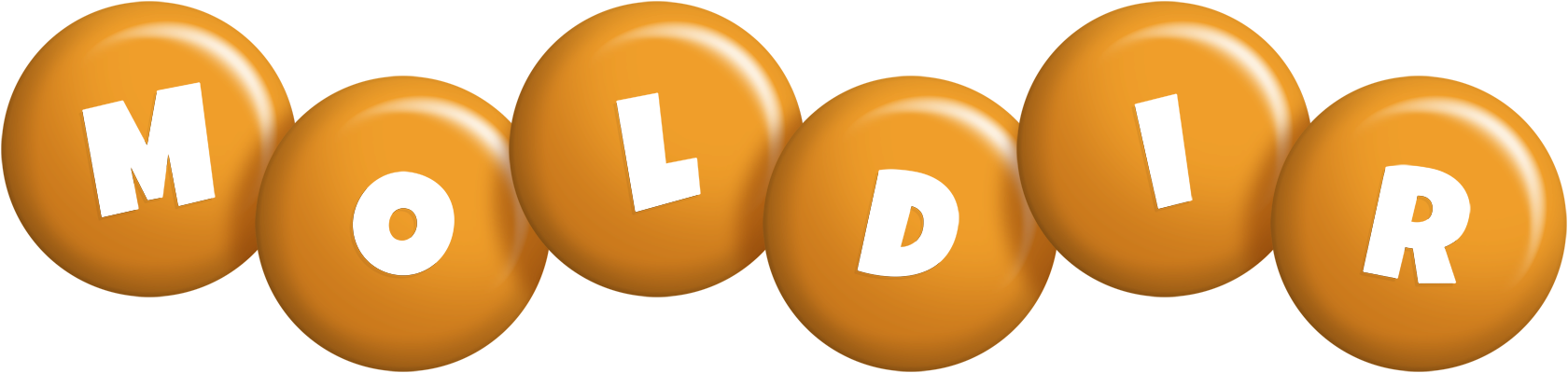 Moldir candy-orange logo