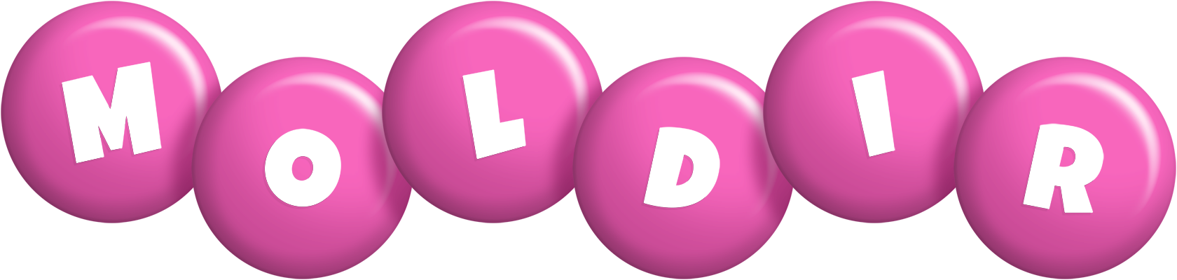 Moldir candy-pink logo
