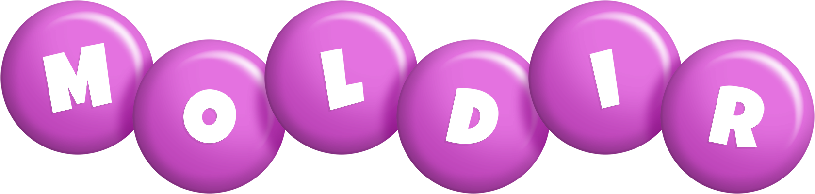 Moldir candy-purple logo