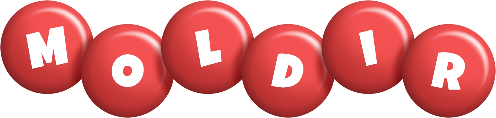 Moldir candy-red logo