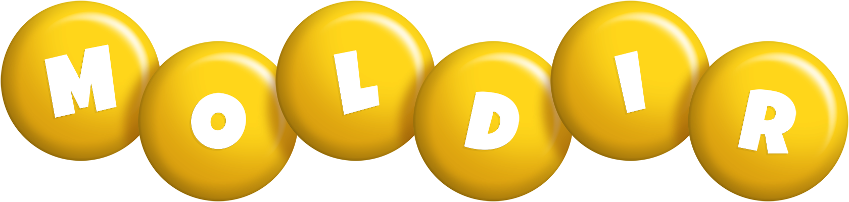 Moldir candy-yellow logo