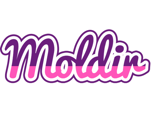 Moldir cheerful logo