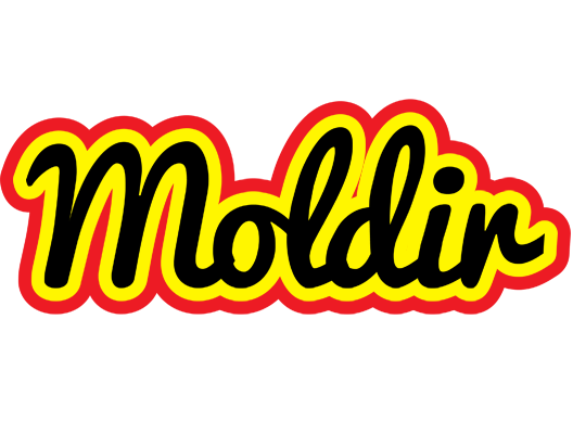 Moldir flaming logo